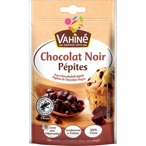 Vahiné Pépites Chocolat Noir 100g
