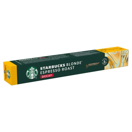 Starbucks by Nespresso Blonde Décaféiné x10 capsules