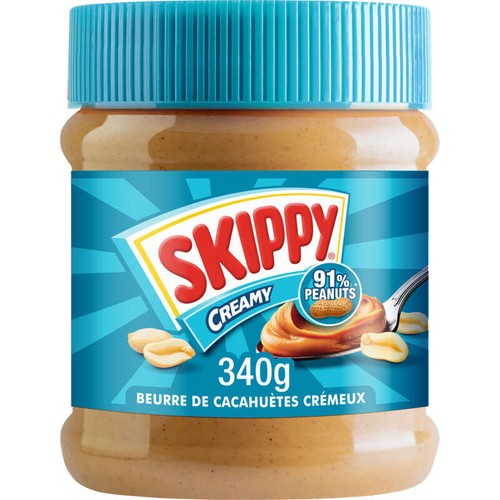Skippy Beurre de Cacahuètes Creamy 340g