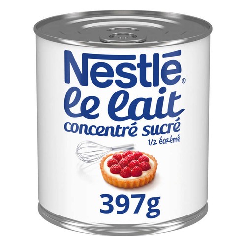 Nestlé Lait Concentré Sucré À Pâtisser Lait Entier Boîte 397g