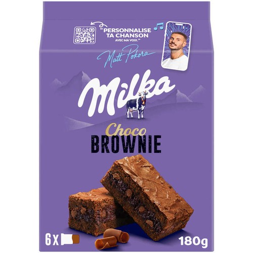 Milka Gâteaux Choco Brownie 180g
