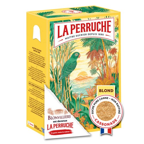 Blonvilliers Sucre Roux De Canne En Poudre 1kg