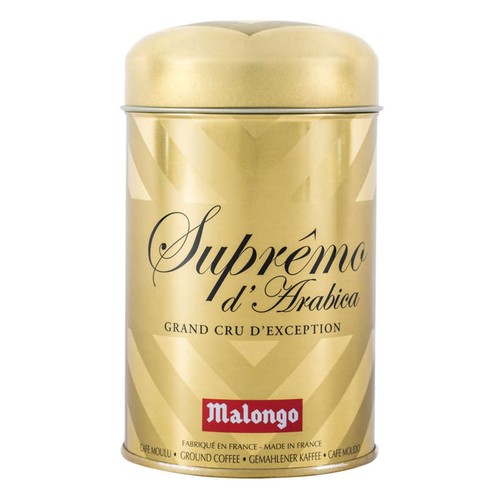 Malongo Café Moulu, Supremo Arabica, Grand Cru D'Exception 250g