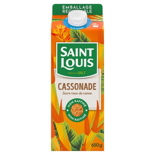 Saint Louis Cassonade Sucre Roux De Canne 650g