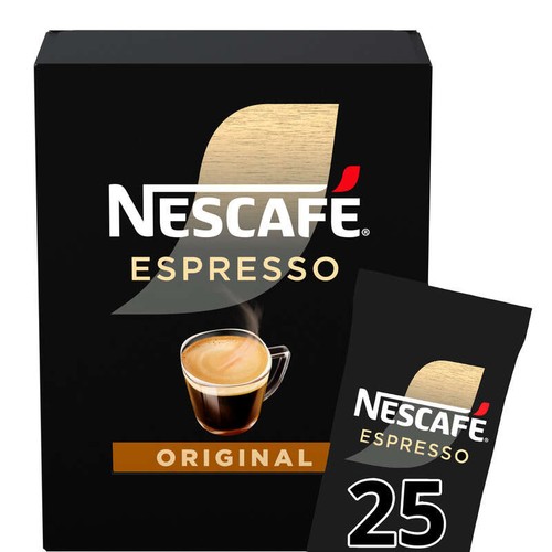 Nescafé Espresso Original Café Soluble Boîte 25x1,8g