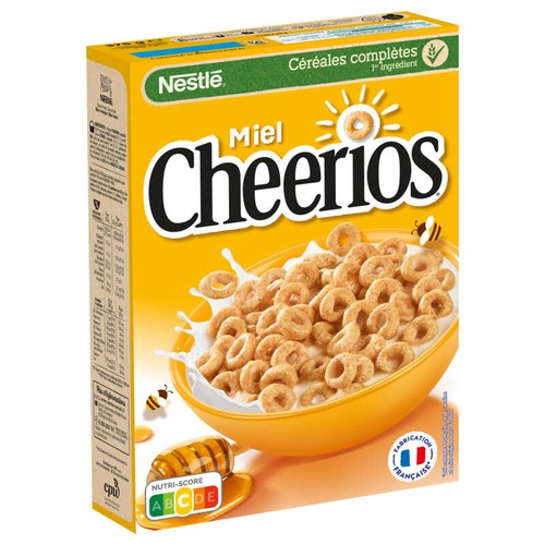 Nestlé Miel Cheerios Céréales 375g