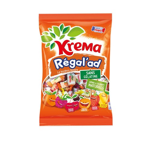 Krema Régal'ad Sans Gélatine Arômes Naturels 360g