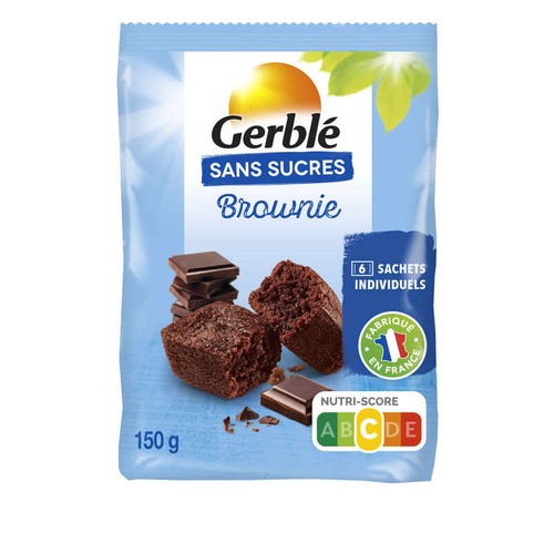 Gerblé Brownies sans sucres 150g