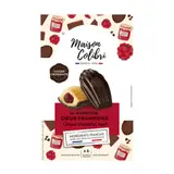 Maison Colibri La Madeleine Cœur Framboise Coque Chocolat Noir 174g
