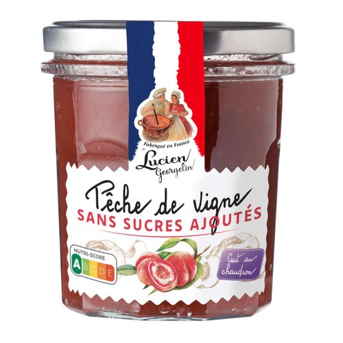 Lucien Georgelin Confiture Pêche de Vigne 320g