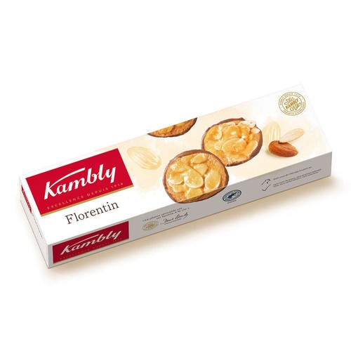 Kambly Florentin Biscuits Chocolat au lait & Amandes 100g