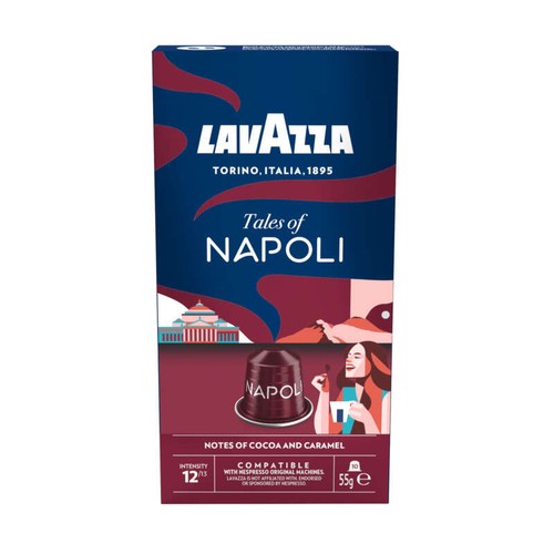 Lavazza Capsules café  Tales of Napoli 12/13, x10, 55g
