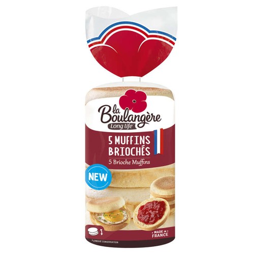 La Boulangère Brioche Muffin x5 250g