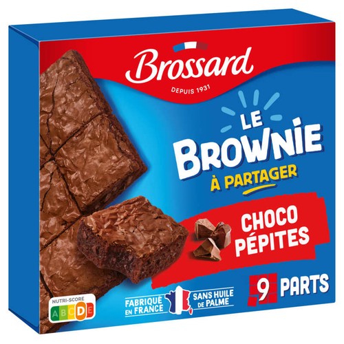 Brossard Brownie au chocolat et pépites de chocolat 285g