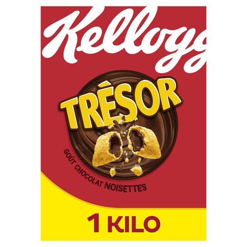 Kellogg's Céréales Trésor Chocolat Noisettes 1kg
