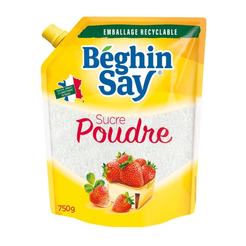 Béghin Say sucre en poudre le sac de 750g