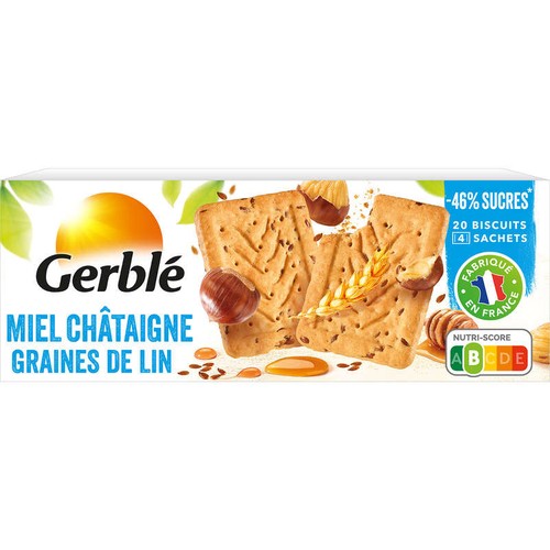 Gerblé Biscuit miel châtaigne 200g