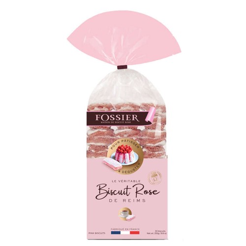 Fossier Le biscuit rose de reims sachet 250g