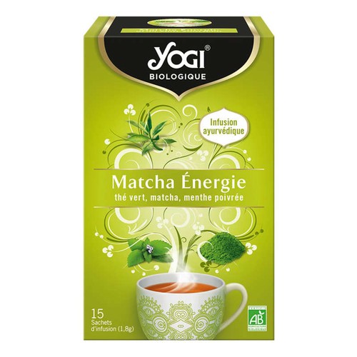 Yogi Thé Matcha Énergie 27g
