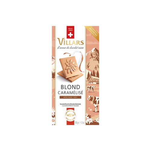 Villars Tablette Héritage 1901 Blond Caramélisé 100g