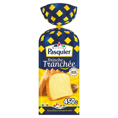 Brioche Pasquier Brioche Tranchee 450g