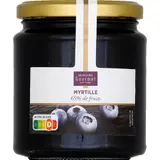 Monoprix Gourmet Confiture myrtilles intenses 330g