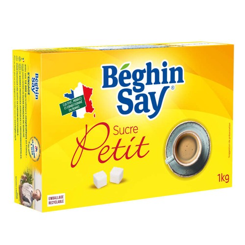 Beghin Say Sucre Petits Morceaux 1kg