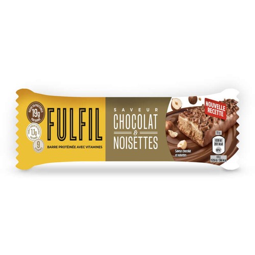 Fulfil Barre protéinée Saveur Chocolat & noisettes 55g