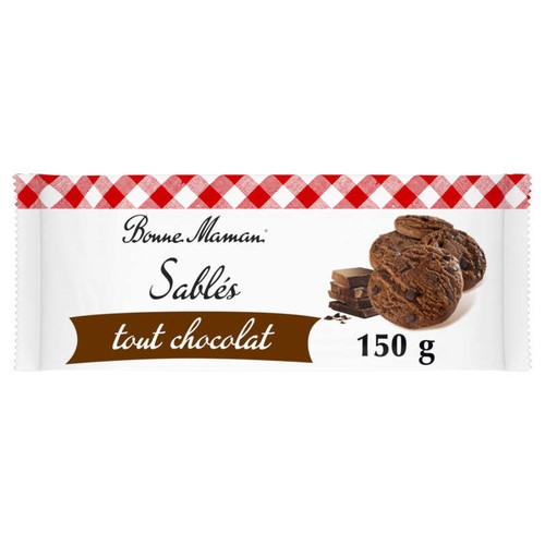 Bonne Maman Sablés tout choco 150g