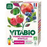 Vitabio Compote Pomme Framboise Myrtille 4x100g