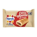 Harrys Gâteaux moelleux fourrés chocolat Choco Mousse moins de sucres, le paquet de 8 sachets, 280g