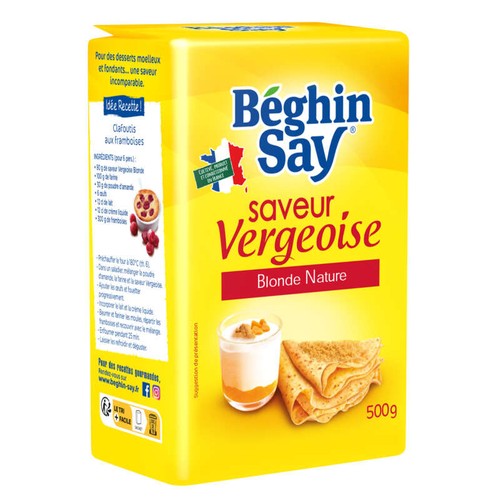 Beghin Say  Suc.Vergeoise Blond.B-Say 500g