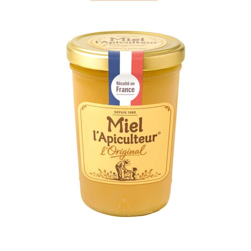 Miel l'Apiculteur Miel Crémeux de France Pot Verre 500g