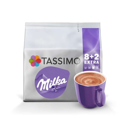 Tassimo Milka Café en dosettes x10 160g