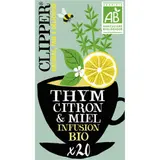 Clipper Infusion Thym & Citron Saveur Au Miel 32g