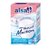 Alsa Préparation Mon Yaourt Maison 4 Sachets 8g