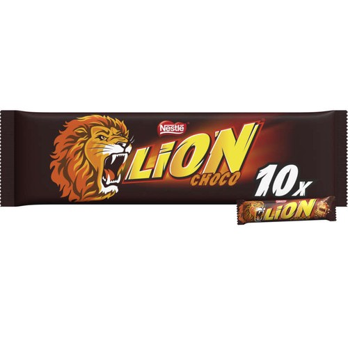 Lion Barres chocolatées 10x42g