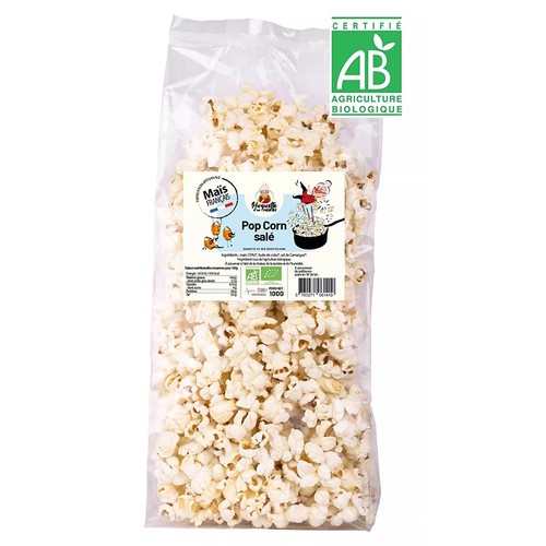 Huguette et Ses Recettes Pop corn salé 100g
