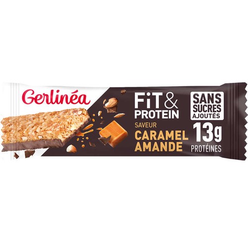 Gerlinéa Fit & protein Carmel amande 45g