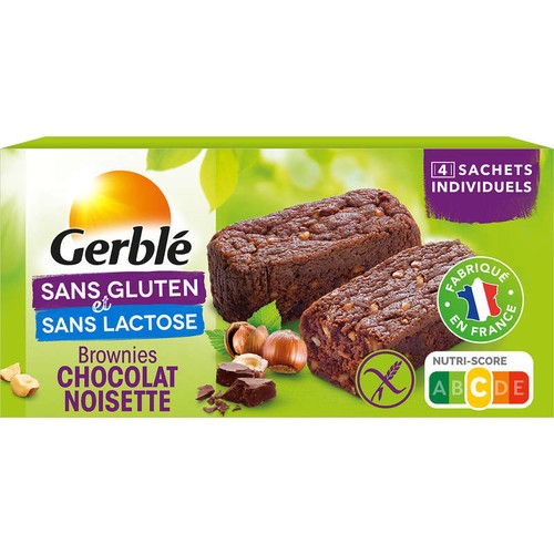 Gerblé Brownie choco noisettes sans gluten 150g