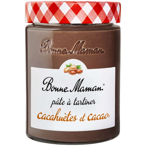 Bonne Maman Pâte à Tartiner Cacahuète et Cacao 350g