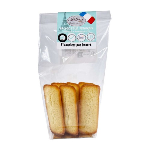 Astruc Financiers Pur Beurre 115g