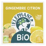 Elephant Mon Infusion Gingembre Citron 20 Sachets Bio 34g