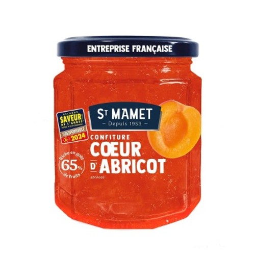 Saint Mamet Confiture Coeur d'Abricot 310g