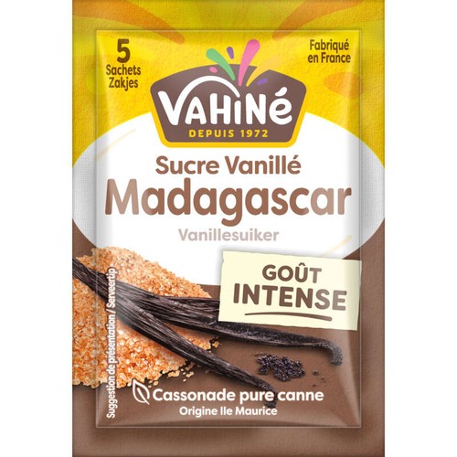 Vahiné Sucre Vanillé À La Vanille De Madagascar 37,5g