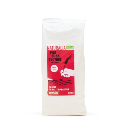 Naturalia Farine de Petit Epeautre Complète 500g