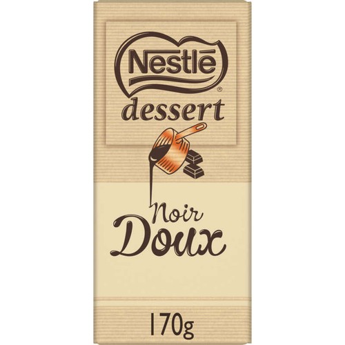 Nestlé Dessert noir doux 170g
