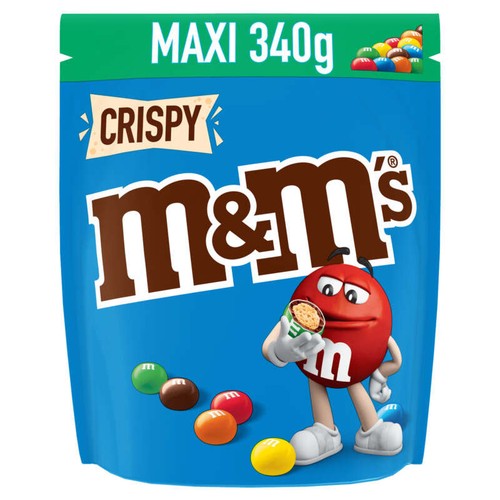 M&M's Crispy Au Riz Soufflé Pochon 340g