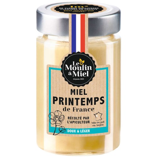 Moulin à miel, miel de printemps origine France 250g