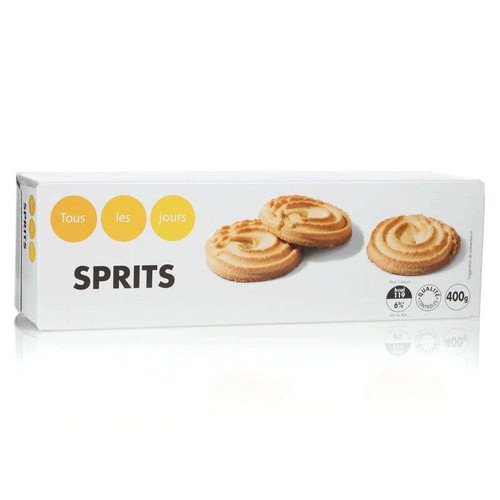 Tous les Jours Sablé Sprits Nature 400g